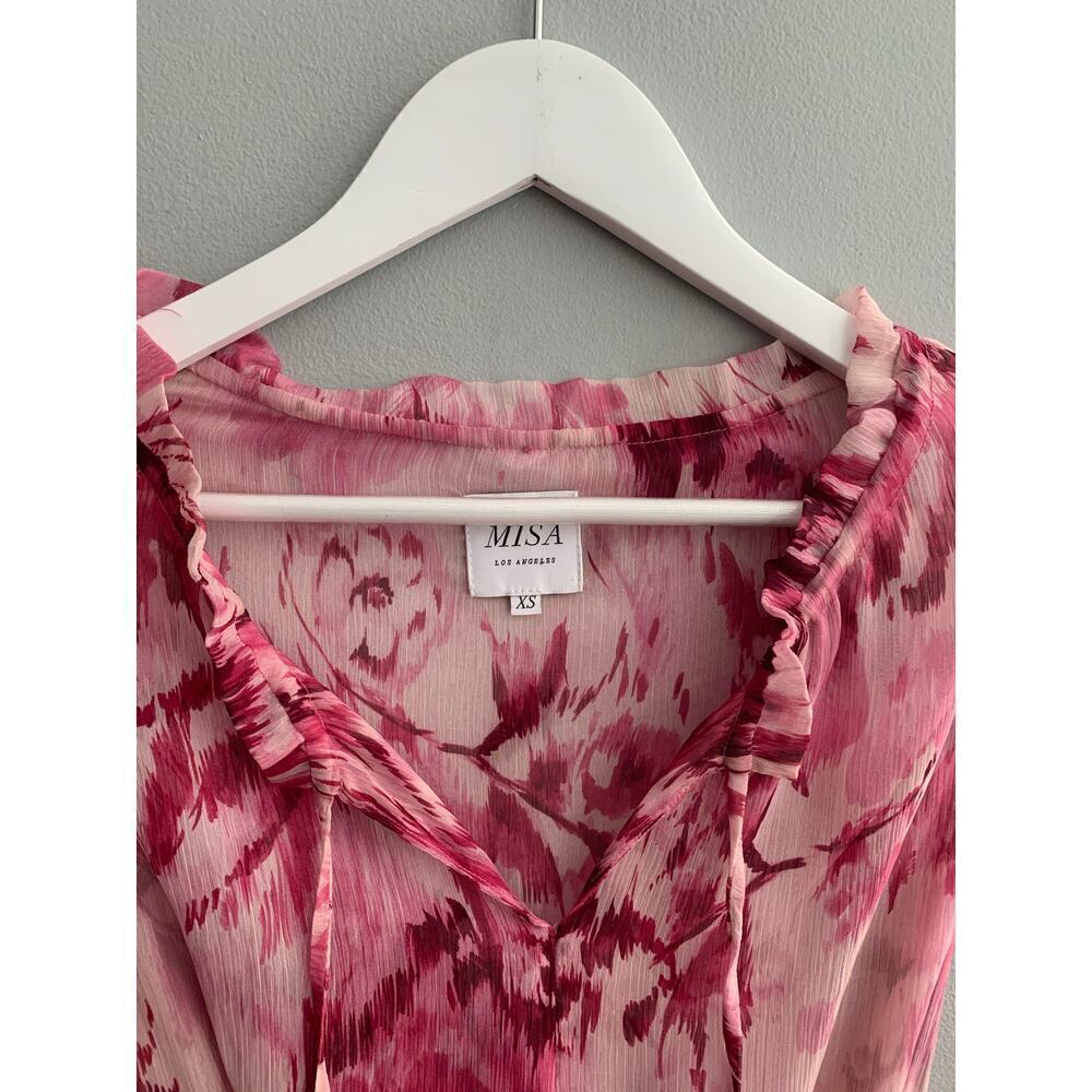 Misa Los Angelos Pink Hollen Dress XS - Picture 2 of 5